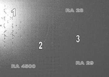 pitting or alligatoring pitting